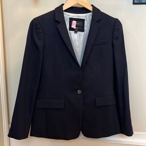 J. Crew Regent Blazer/ Size 4/ Navy